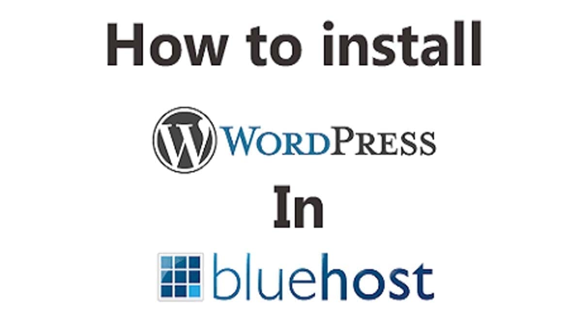 How To Install Wordpress In Bluehost Within 5 Minutes - StockManiacs