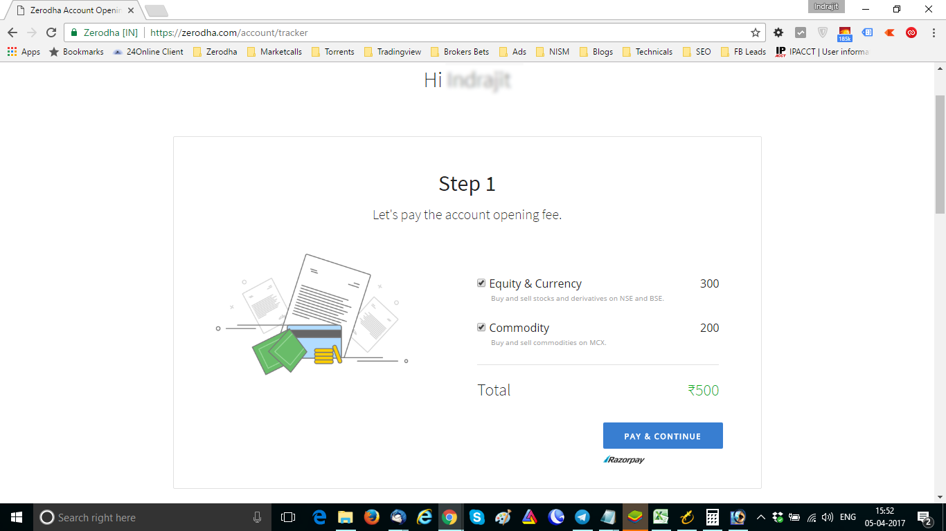 Zerodha Account Opening Process With Aadhar Card ...