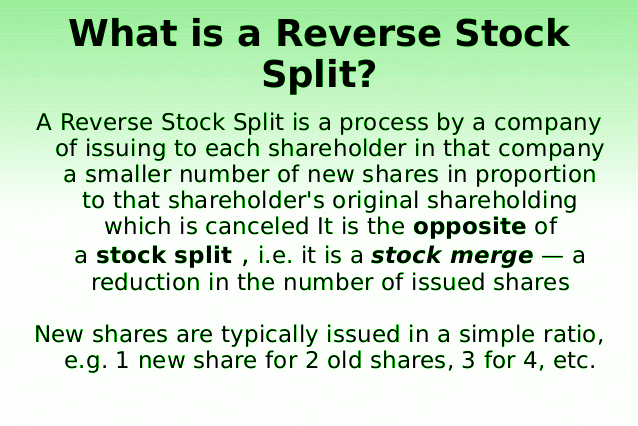 What Is Stock Split And Reverse Split? - StockManiacs