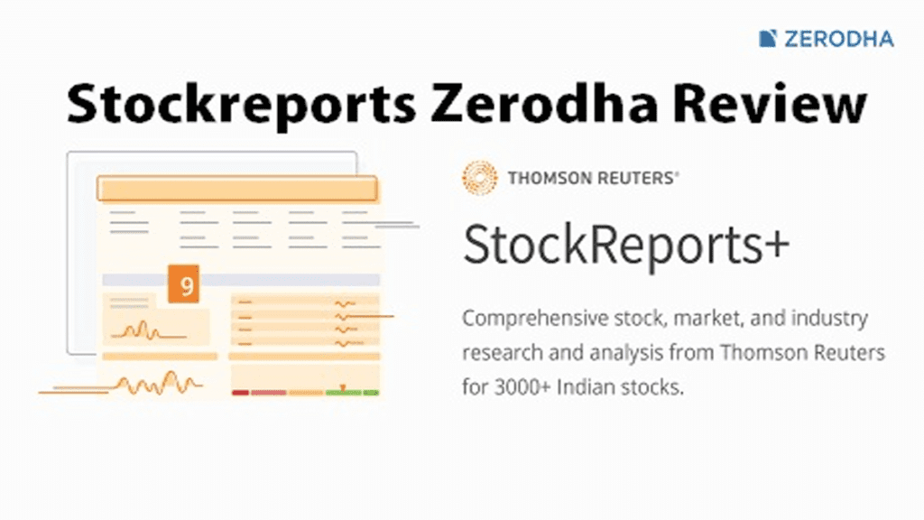 StockReports+ By Zerodha Charges & Review - StockManiacs