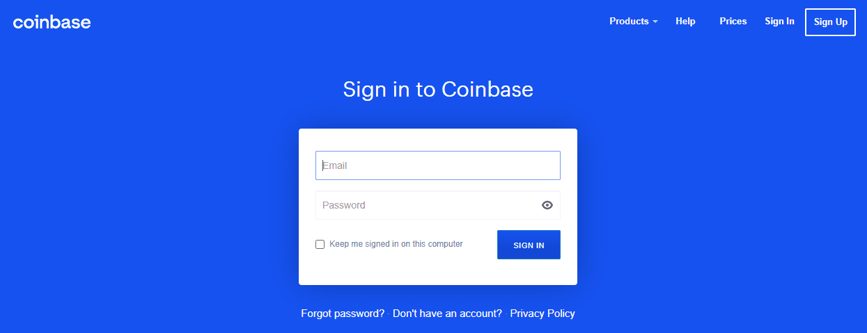 www.coinbase pro.com login